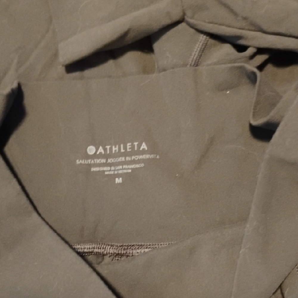 Athleta Green Jogger Pants